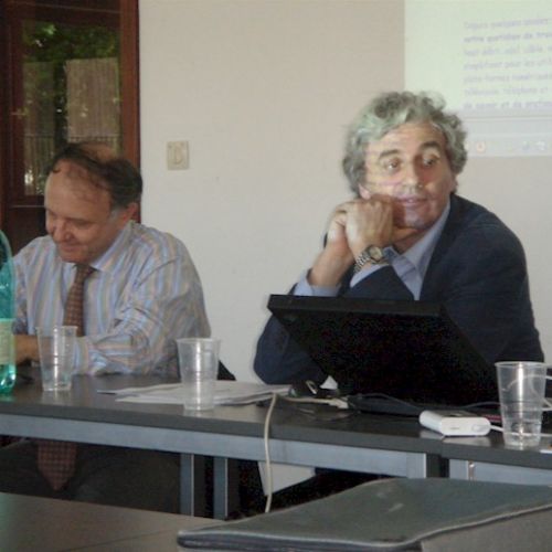 Les participant-e-s (1). Parmi le C.A. de l'ISOC Wallonie, Radu Cotet et Christian Delcourt, au dernier rang à droite.