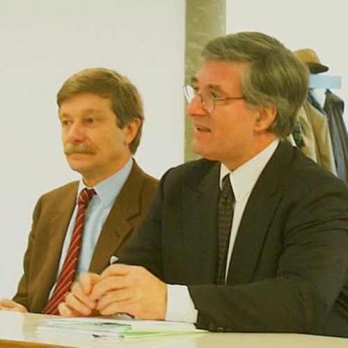 Giuseppe Zilioli (EC, DG INFSO), George Chatillon (Paris I Sorbonne)