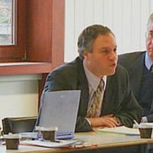 Henry d'Anethan (Fabrimetal, ISOC Wallonie), Christian de Larrinaga (ISOC England President), Paul Ficheroulle (Parlement wallon, ISOC Wallonie), Philippe Destatte (Institut Jules-Destrée, ISOC Wallonie), Olle Thylander (ISOC Sweden)